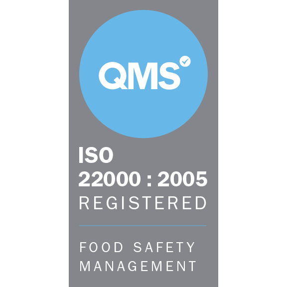 QMS ISO 22000 : 2005 Registered - Food safety management